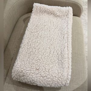 Free People Cozy Cream Sherpa Scarf NWT